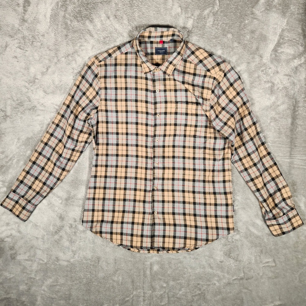 7 Diamonds Large Luxe Soft Button Down Shirt